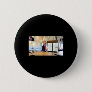 Trump Golf van Mexico Patriottisch President Trump Ronde Button 5,7 Cm