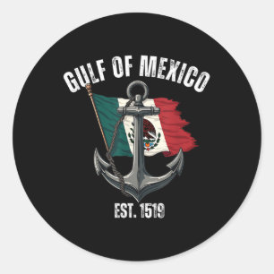 Trump Golf van Mexico voor altijd liberale anti-Tr Ronde Sticker