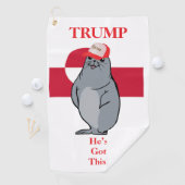 TRUMP GOLFHANDDOEK (Insitu)