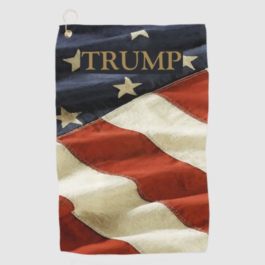 TRUMP GOLFHANDDOEK (Voorkant)