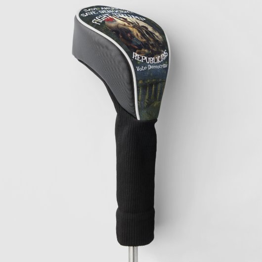 Trump Golfheadcover (Schuin)