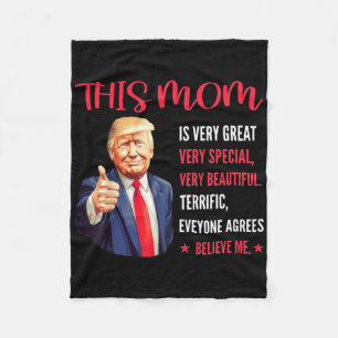 Trump Grappige Citaten Moederdag Deze Moeder Is Er Fleece Deken