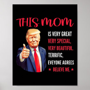 Trump Grappige Citaten Moederdag Deze Moeder Is Er Poster