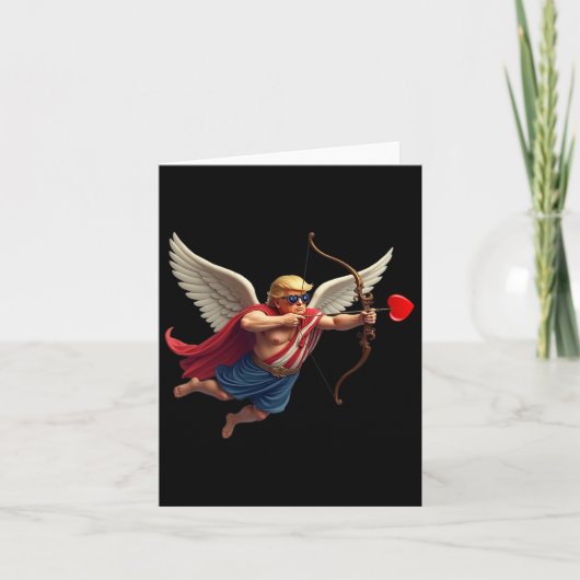 Trump Grappige Hart Valentijn  Kaart (Voorkant)