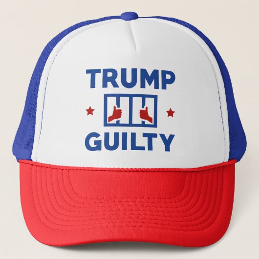 Trump Guilty Trucker Pet (Voorkant)