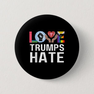 Trump haat anti-Trump verboden reproductieve boeke Ronde Button 5,7 Cm