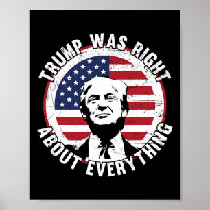 Trump had gelijk over alles 1 poster