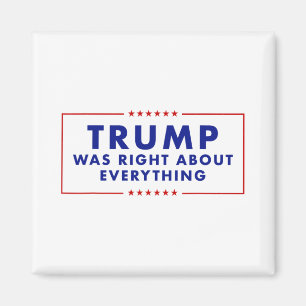 Trump had gelijk over alles _3 magneet