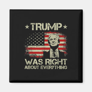 Trump had gelijk over alles Funny Trump Ameri Magneet