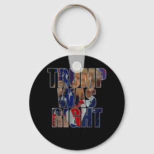 Trump had gelijk over alles - Trump Kiss Flag Sleutelhanger