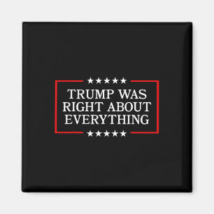 Trump had gelijk over alles - VS-president S Magneet
