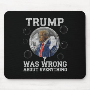 Trump had het bij het verkeerde eind over alles wa muismat