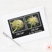 Trump Hair Rechthoekige Sticker (Envelop)
