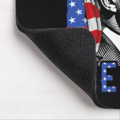 Trump Happy 4th of July Grappige Amerikaanse vlag Muismat (Hoek)