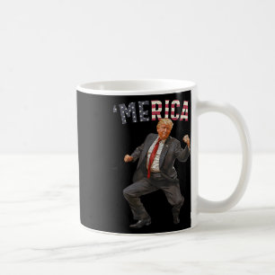 Trump Happy 4th van juli Trump Amerikaanse vlag ge Koffiemok
