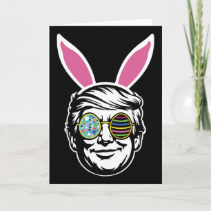 Trump Happy Pasen Konijn Eierjacht Lente Grappig H Kaart