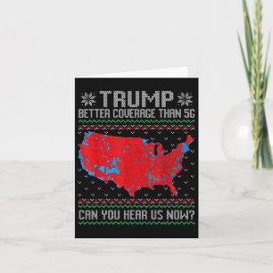 Trump heeft betere dekking dan 5g Kun je ons nu ho Kaart