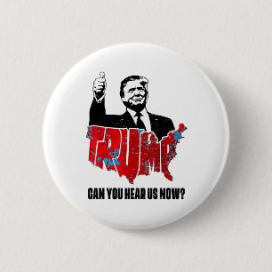 Trump heeft betere dekking dan 5G Ronde Button 5,7 Cm