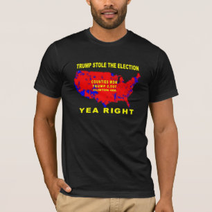 TRUMP HEEFT DE VERKIEZINGEN GESTOLEN T-SHIRT
