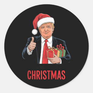 Trump heeft gekregen wat ik wilde voor kerst ronde sticker