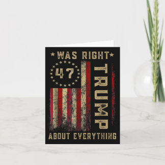 Trump heeft gelijk over alles wat ons  maakt kaart