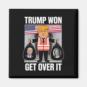 Trump Heeft Gewonnen Kom Er Overheen Maga Heeft Ve Magneet