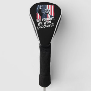 Trump Heeft Gewonnen Kom Er Overheen Trump Overwin Golfheadcover