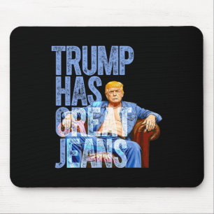 Trump Heeft Grote Broeken Grappig Politiek Meme T- Muismat