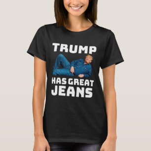 Trump Heeft Grote Broeken Grappige Meme 2 T-shirt