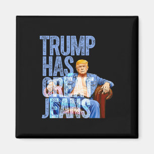 Trump Heeft Grote Broeken Grappige Politieke Meme Magneet
