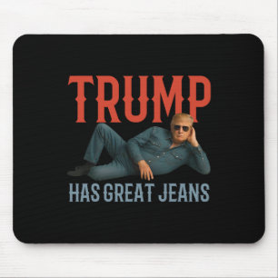 Trump Heeft Grote Broeken Grappige Politieke Meme Muismat