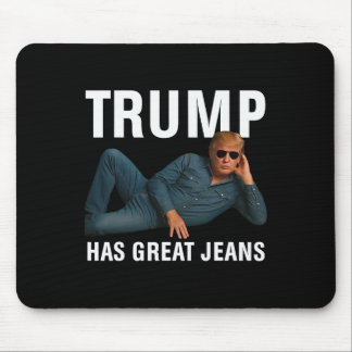 Trump Heeft Grote Jeans Grappige Grafische T-shirt Muismat