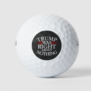 Trump heeft helemaal geen gelijk wat betreft anti- golfballen