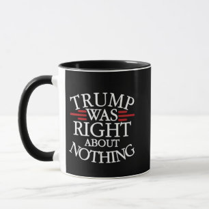 Trump heeft helemaal geen gelijk wat betreft anti- mok