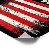 Trump heeft in 2024 45 47e President Amerikaanse v Poster (Hoek)