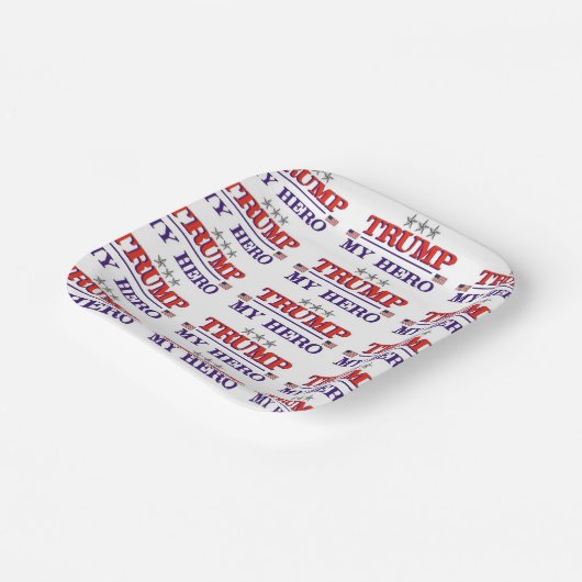 TRUMP Hero Papieren Bordje (Gebogen)