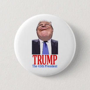 Trump, het 45e President van Amerika Ronde Button 5,7 Cm