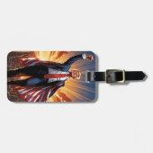 Trump, het Amerikaanse Bagagelabel van de superhel (Voorkant horizontaal)