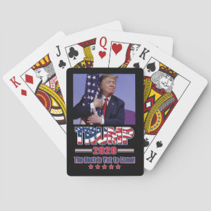 Trump - Het beste is nog niet bereikt Pokerkaarten
