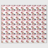 Trump, het ergste kerstcadeau ooit. cadeaupapier (Vlak)