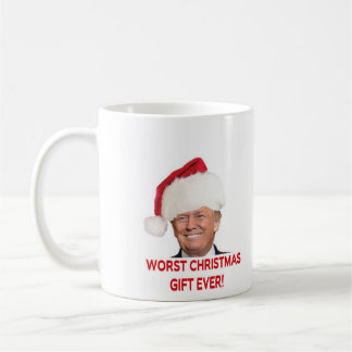 Trump, het ergste kerstcadeau ooit. koffiemok