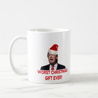 Trump, het ergste kerstcadeau ooit. koffiemok