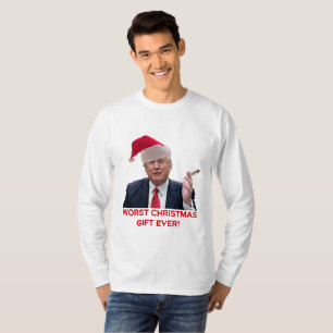 Trump, het ergste kerstcadeau ooit. t-shirt