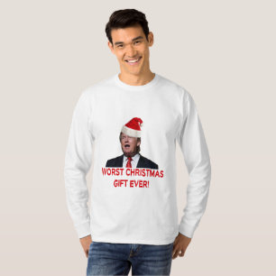 Trump, het ergste kerstcadeau ooit. t-shirt
