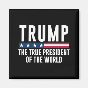 Trump het ware President van de wereld 1 Magneet