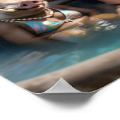 Trump Hot Tub Poster (Hoek)