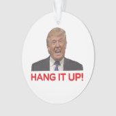 Trump, hou het op! ornament (voorkant)