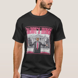 Trump houdt zijn handen wijd open voor het huis va t-shirt