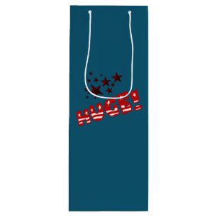 Trump HUGE Party Celebration Wine Bag Wijn Cadeautas