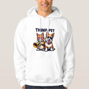 Trump huisdier Trump Maak Onze Huisdieren Veilig T Hoodie